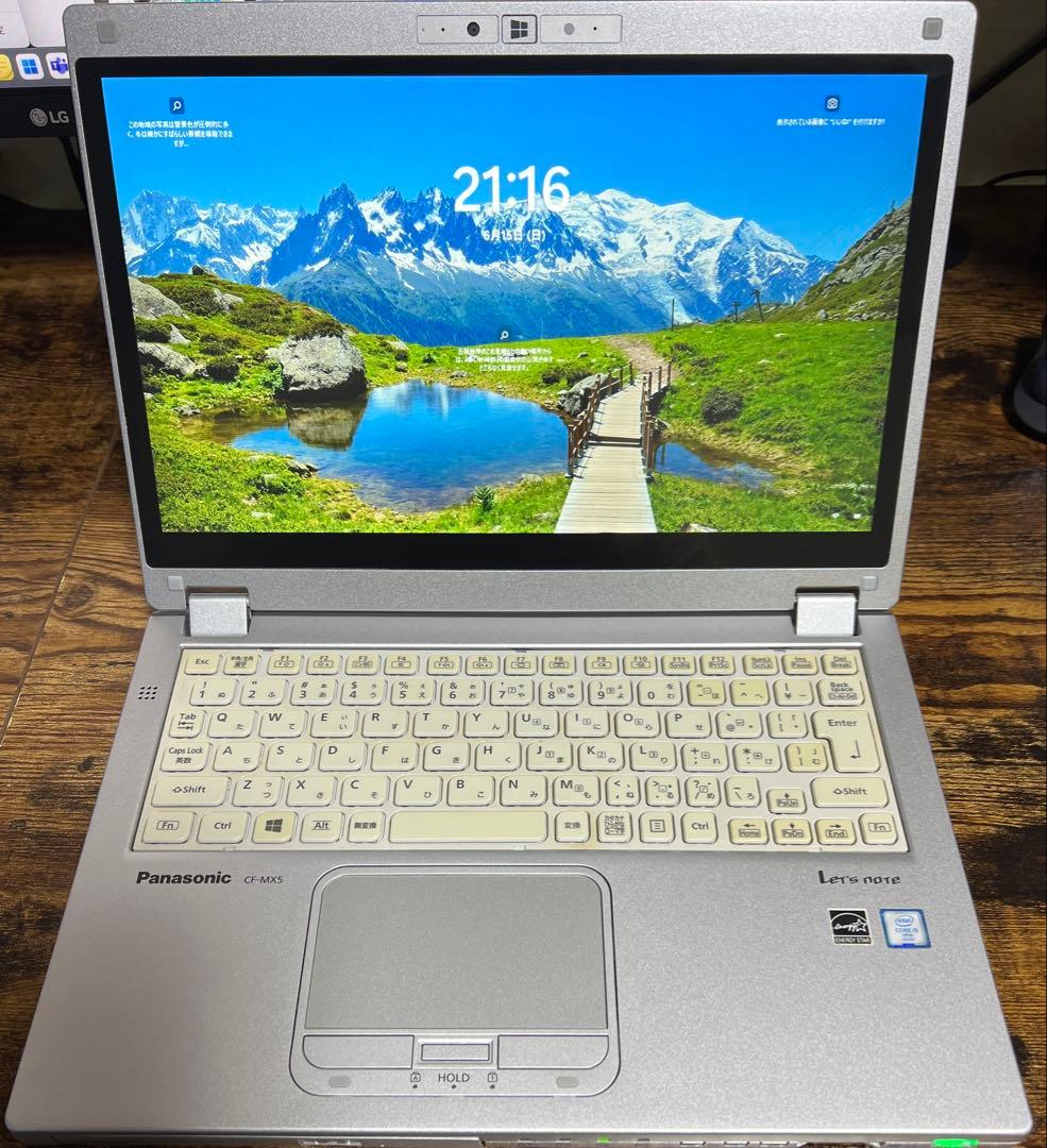 Panasonic Let's note CF-MX5 ノートPC タッチパネル