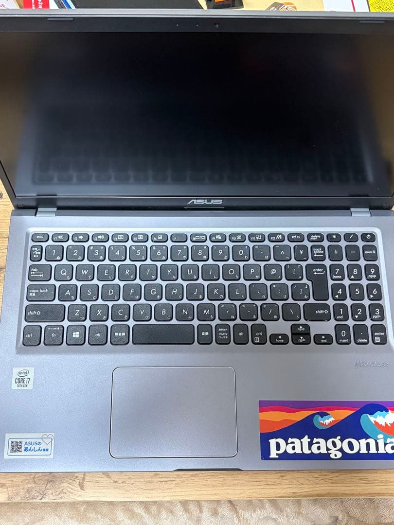 ASUS ノートPC 英語配列キーボード