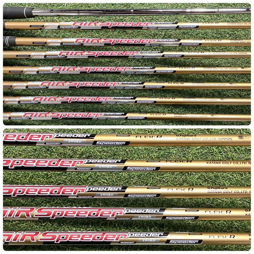 カタナ スウォード スナイパーエアー ゴルフクラブセット R 豪華13本 右利き