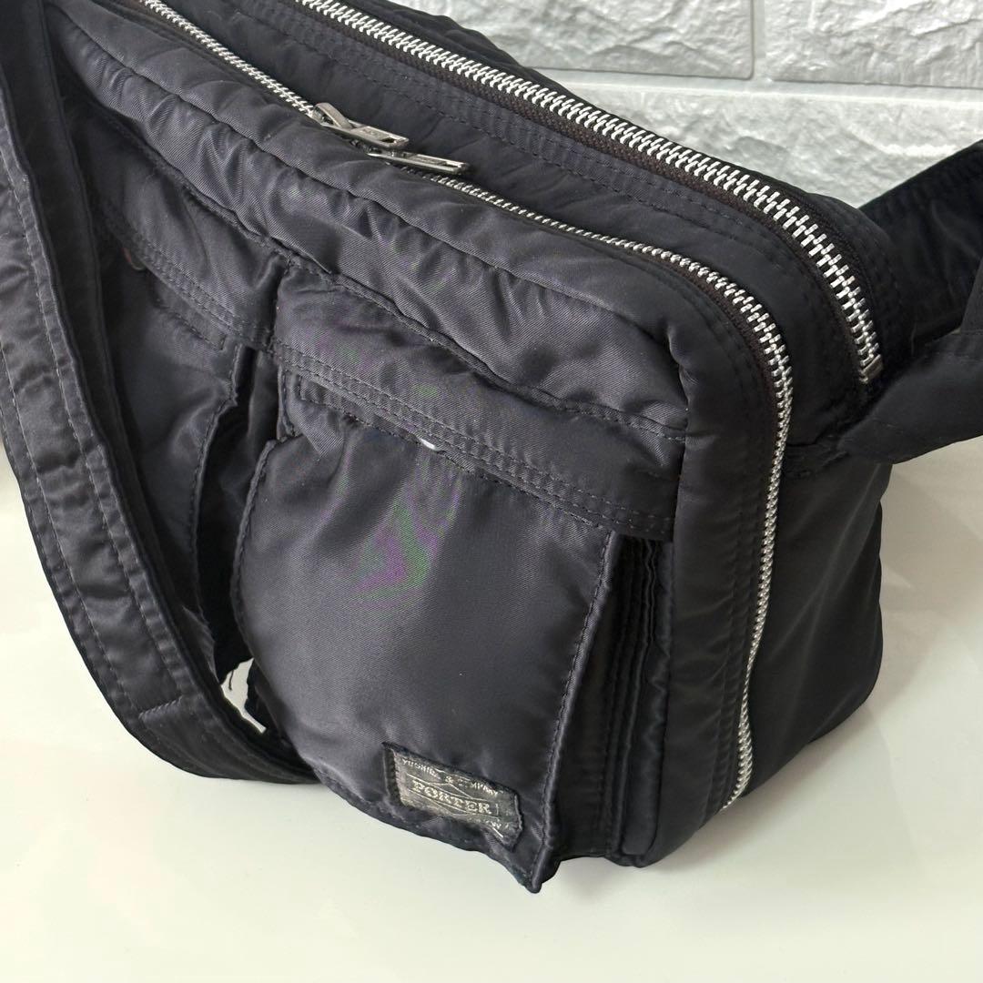 美品 PORTER タンカー ブラック 希少 Sサイズ ショルダーバッグ
