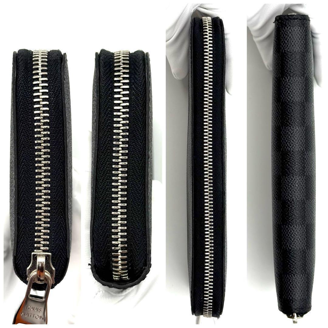 極上美品❣️ルイヴィトン ダミエ グラフィット ヴェルティカル　長財布　 N75