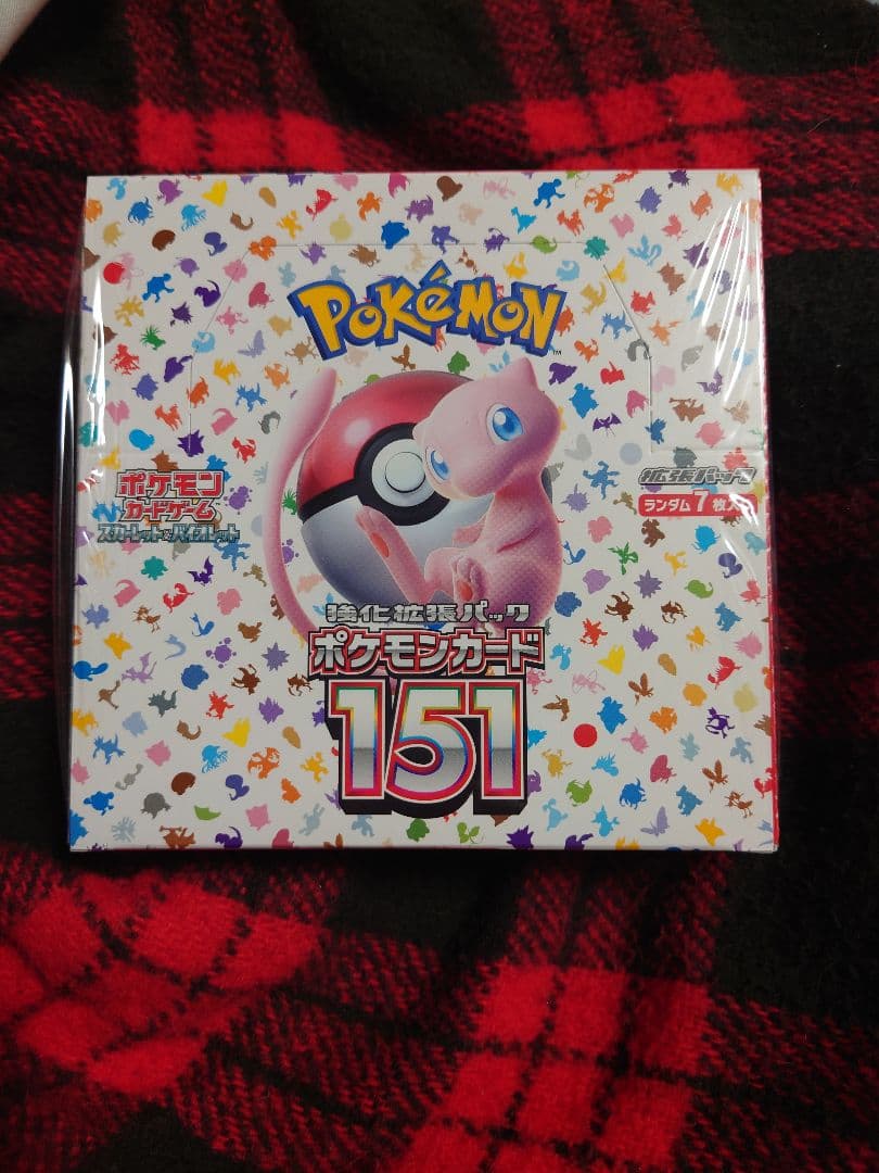 【新品未開封】ポケモンカードゲーム151 BOX　シュリンク付き