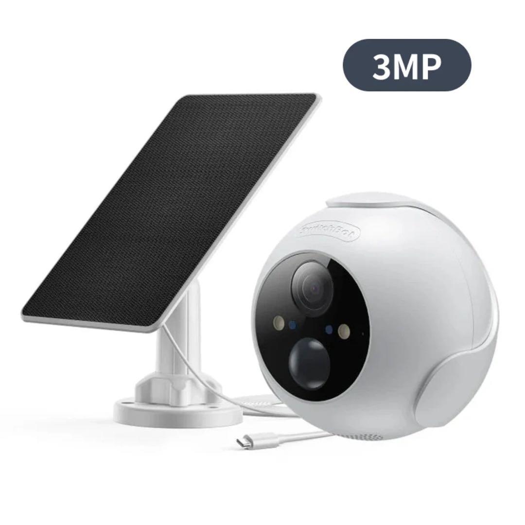 最新　未開封　SwitchBot ソーラー屋外用防犯カメラセット