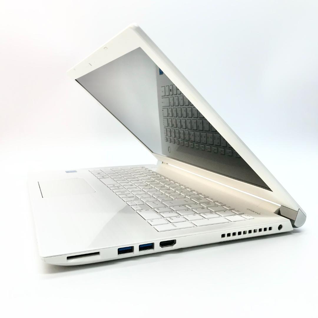 【訳あり】SSD256⭐メモリ8GB⭐動作良好❣️薄型 快速 白 ノートパソコン