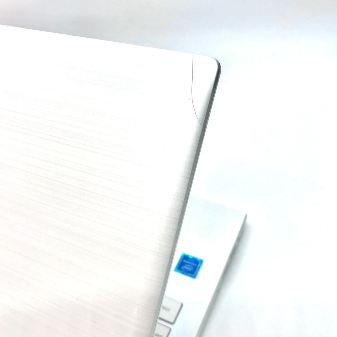 【訳あり】SSD256⭐メモリ8GB⭐動作良好❣️薄型 快速 白 ノートパソコン