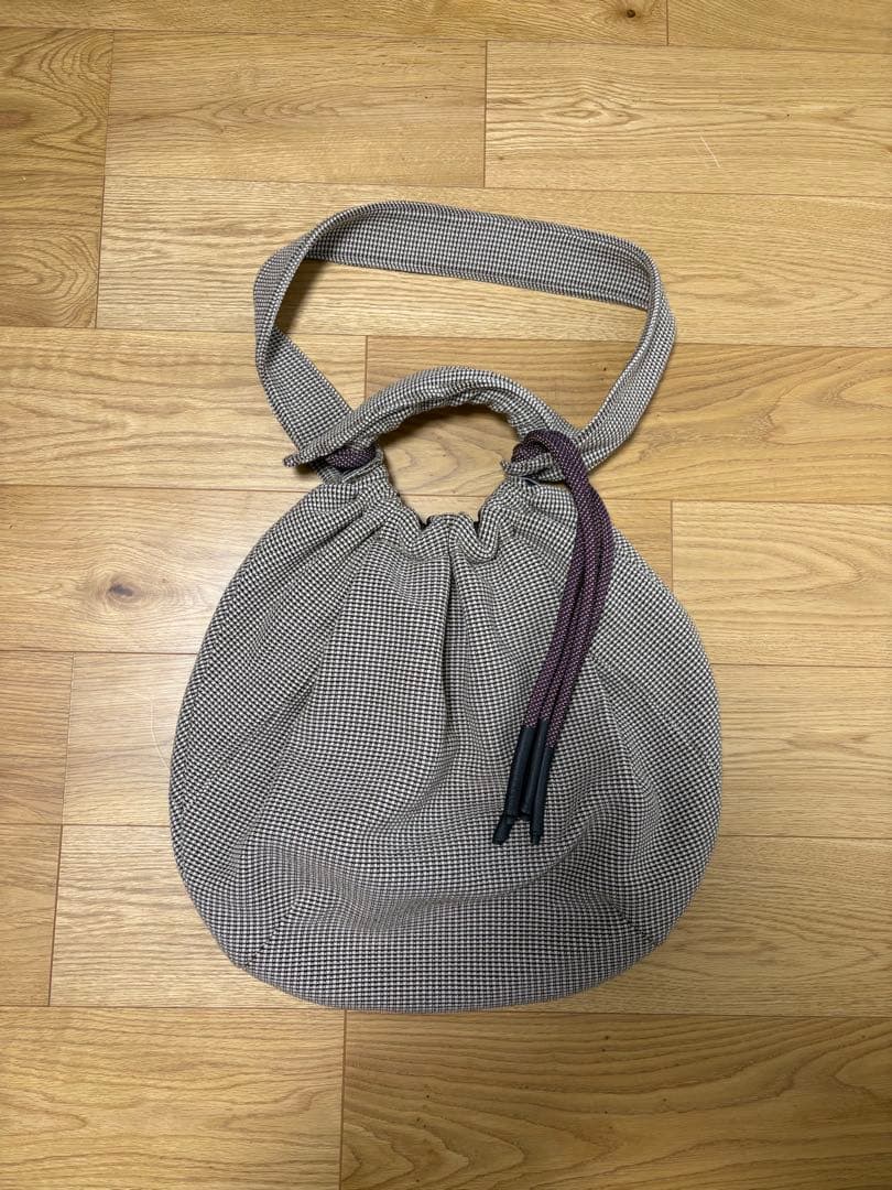 laid.b 25ss bath bag ショルダーバッグ ブラウン