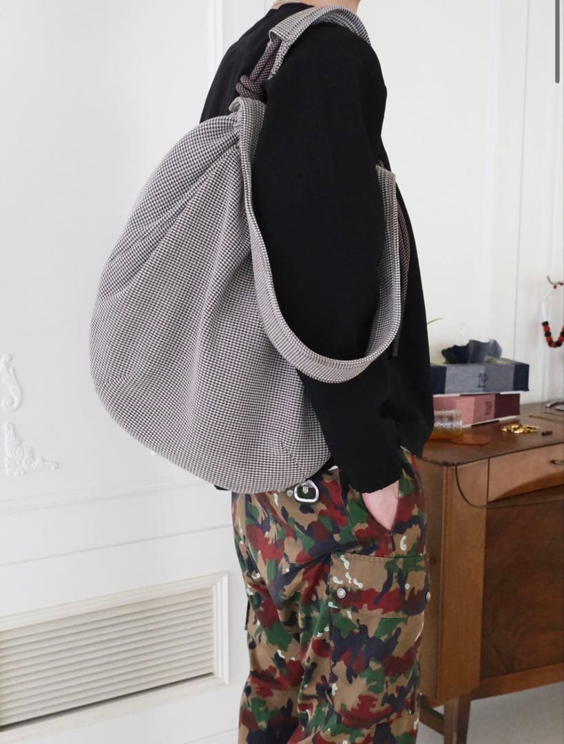 laid.b 25ss bath bag ショルダーバッグ ブラウン