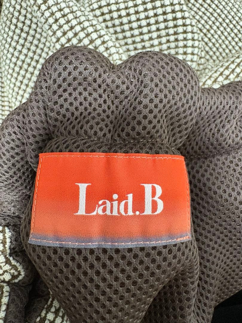laid.b 25ss bath bag ショルダーバッグ ブラウン