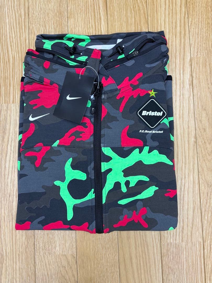 F.C.R.B NIKE＋ブリストル　カモフラ ジャージ上下 新品未使用タグ付き