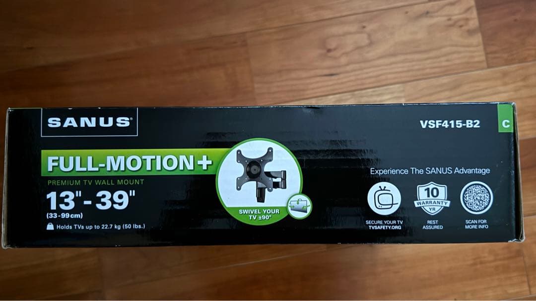 テレビ壁掛け用金具