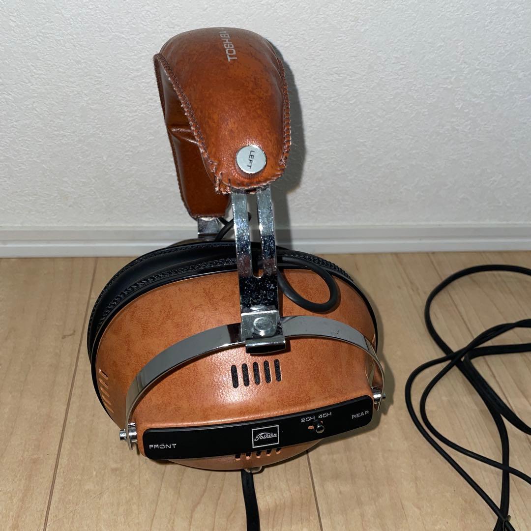 【動作品　希少】TOSHIBA ステレオヘッドホン　HR-40X
