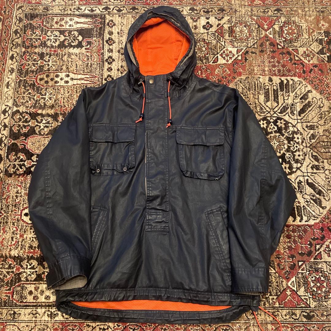old gap ギャップ 90s コーティング ナイロンジャケット アノラック