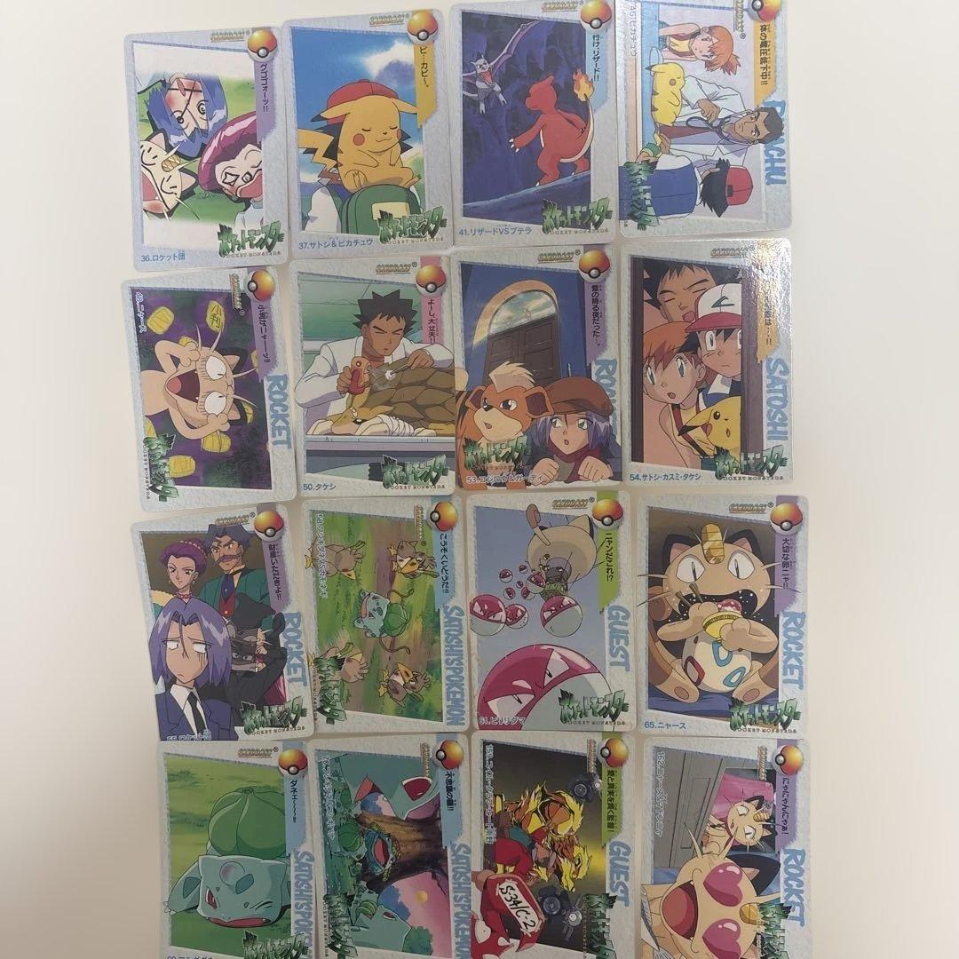 ポケモンアニメコレクション　16枚まとめ売り　カードダス