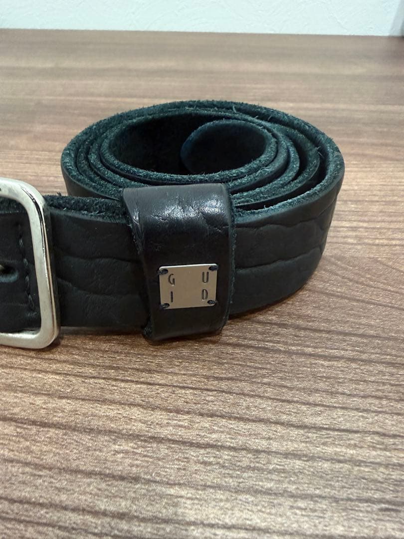 希少！GUIDI バイソンレザーベルト