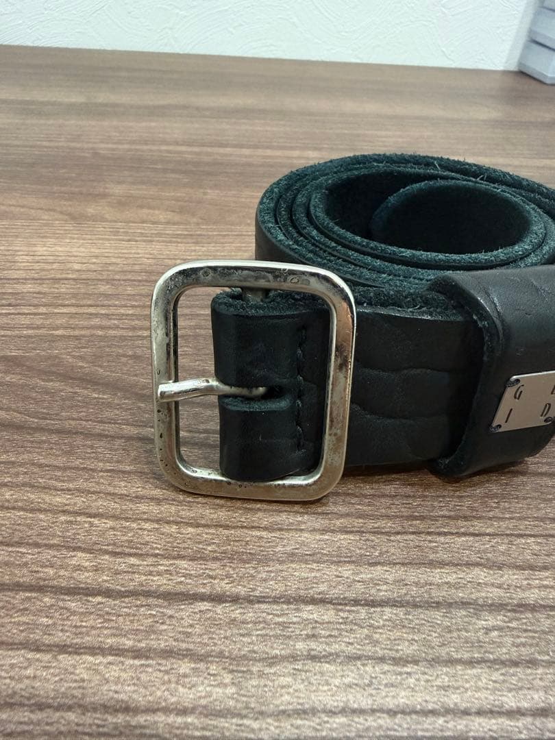 希少！GUIDI バイソンレザーベルト