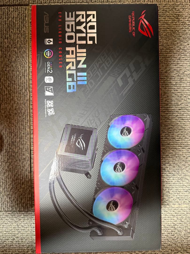 ROG RYUJIN III 360 ARGB 水冷クーラー
