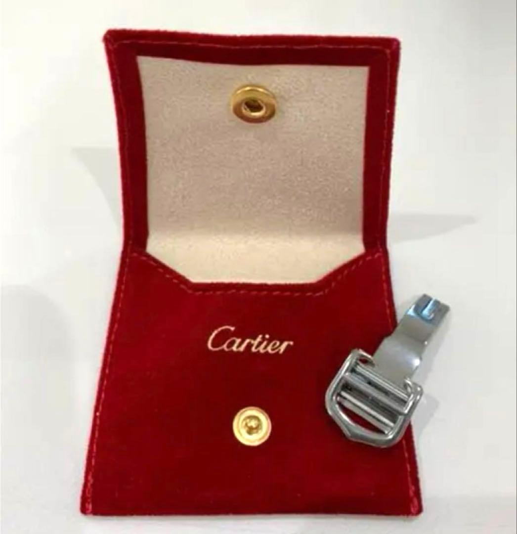 【新品・未使用】カルティエ 純正 Dバックル 14mm Stainless