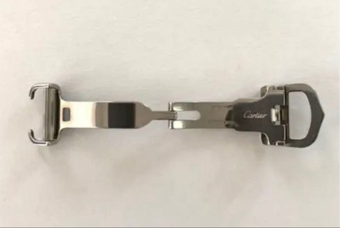 【新品・未使用】カルティエ 純正 Dバックル 14mm Stainless