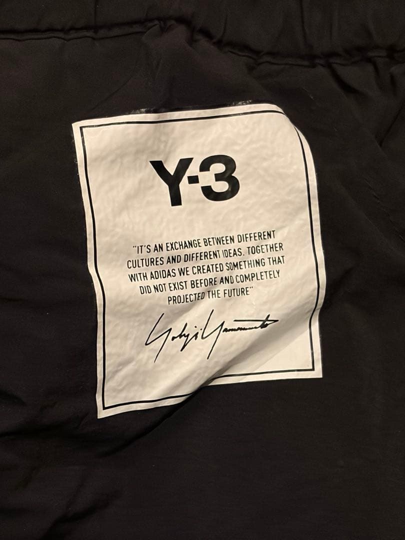 ワイスリー Y-3 ナイロンパンツ　M ブラック