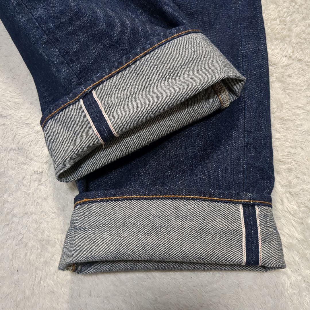 ✨赤耳！シンチバック！w30✨Ordinary fits ワイド濃紺 日本製