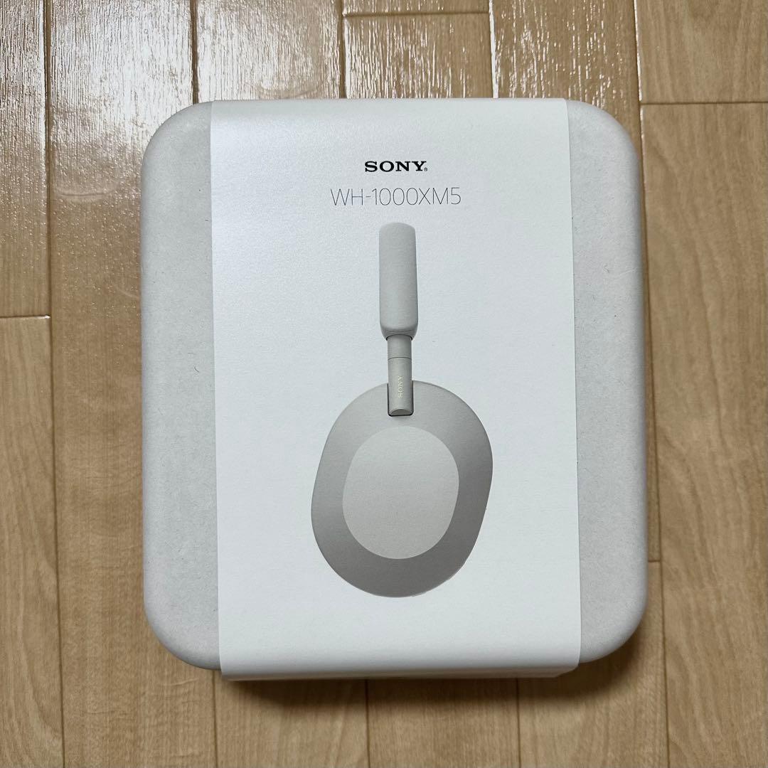 SONY WH-1000XM5 ホワイト（使用回数1回）