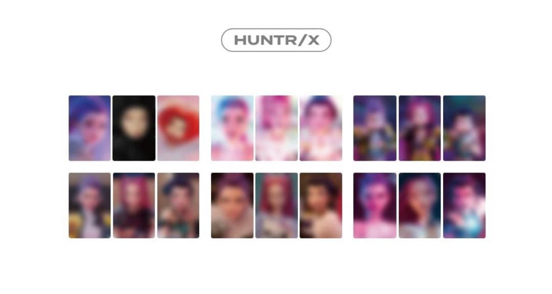 KPOPDEMONHUNTERS HUNTR/Xセット