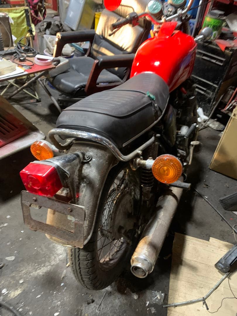CB550F！　部品取り車です