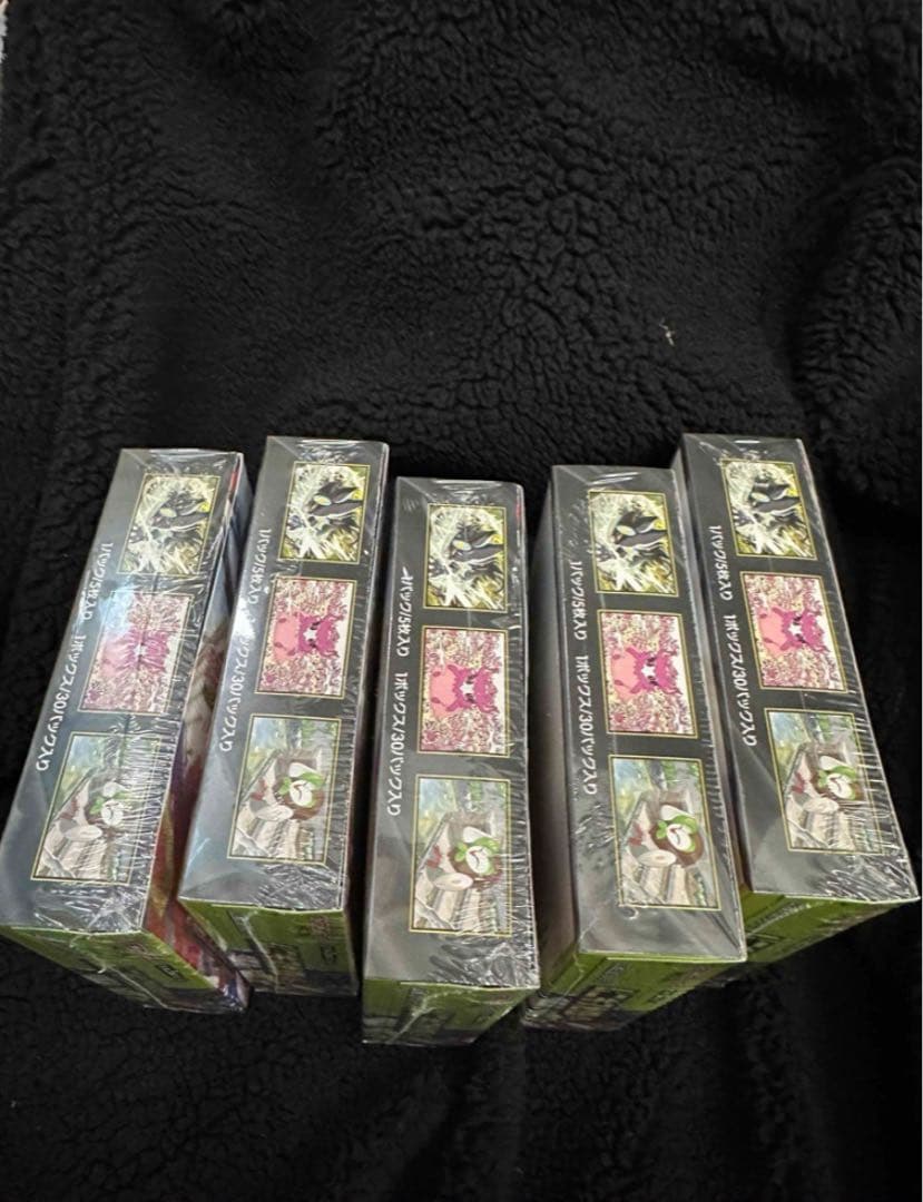 ポケモンカード ムニキスゼロ シュリンク付き未開封BOX 5BOX