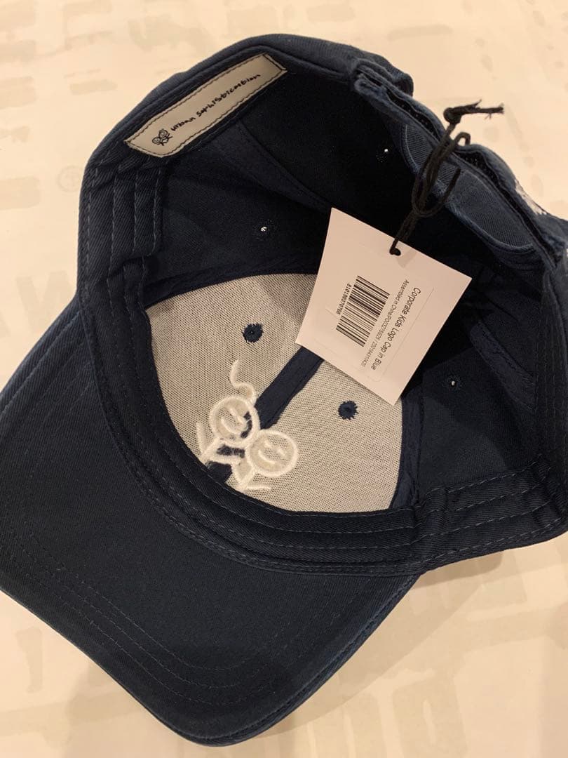 Urban Sophistication キャップ　ネイビーブルー