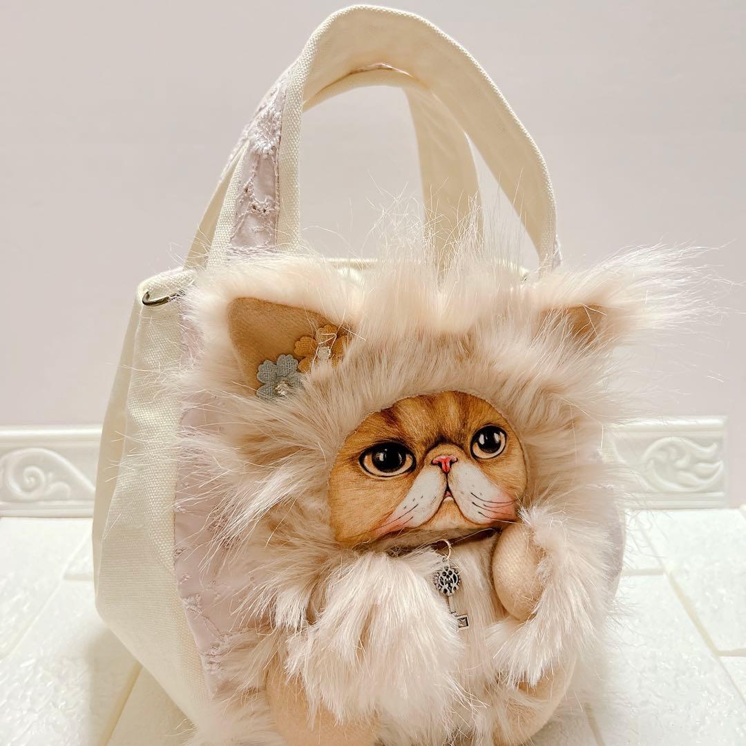 ☆激カワ コヤンイサムチョン 猫ちゃん トートバッグ 帆布 Spring ver