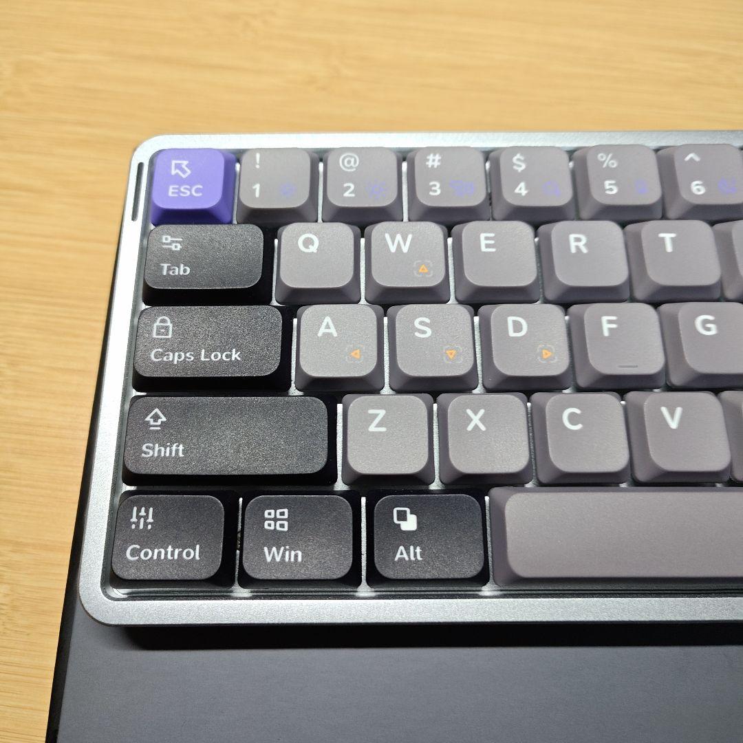 NuPhy AIR60 HE ロープロファイルラピッドトリガーキーボード