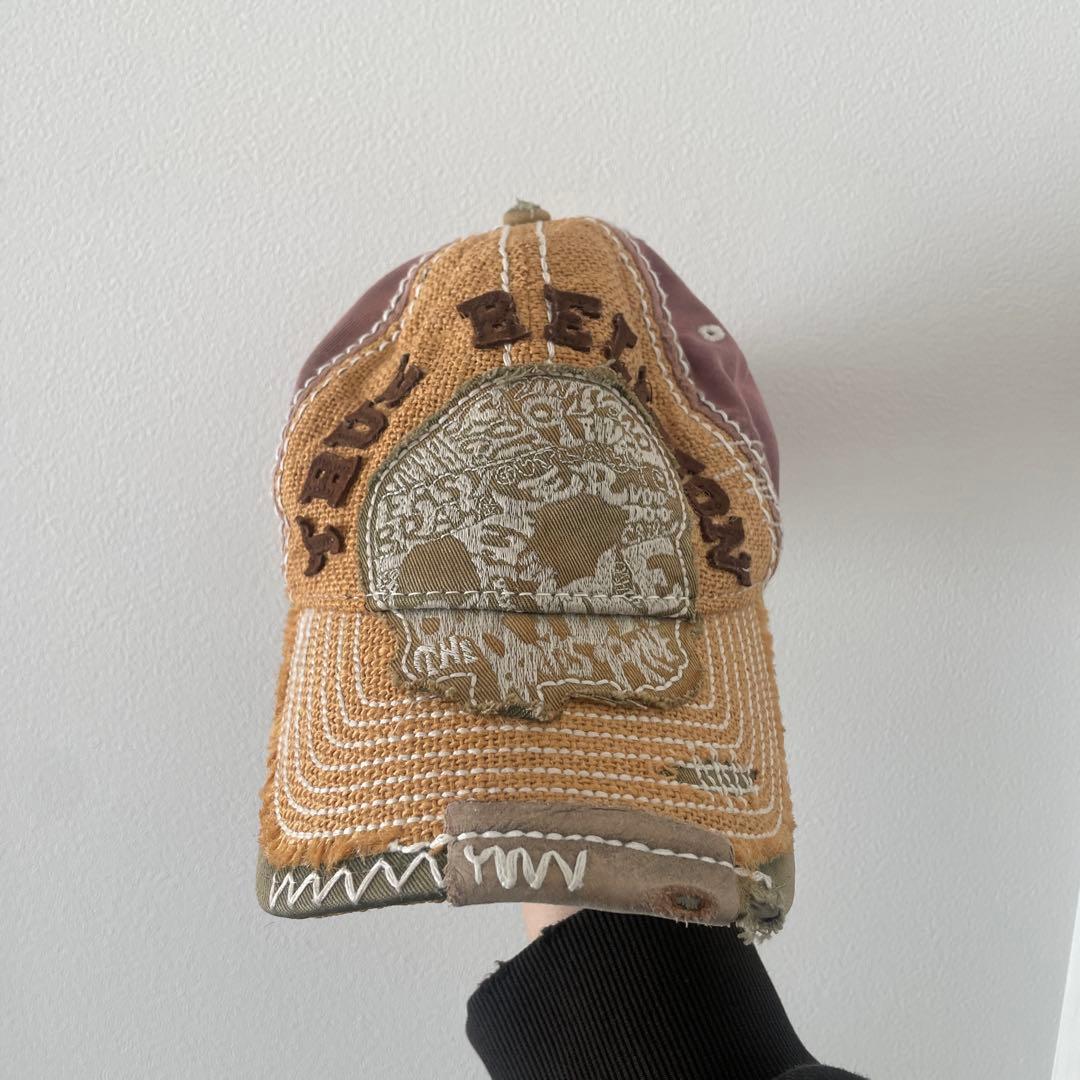True Religion トゥルーレリジョン　ビンテージ キャップ　ドクロ
