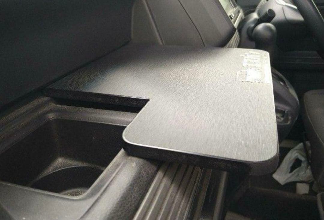 N-VAN専用　ハンドメイドテーブル改！スーパーショート＆インパネトレイセット！