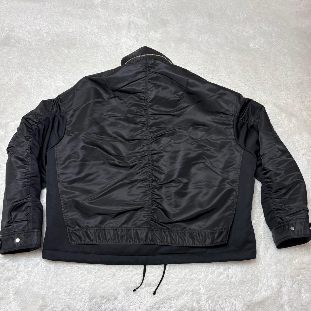 試着のみ★MAISON SPECIAL プライムオーバーレイヤリングブルゾン