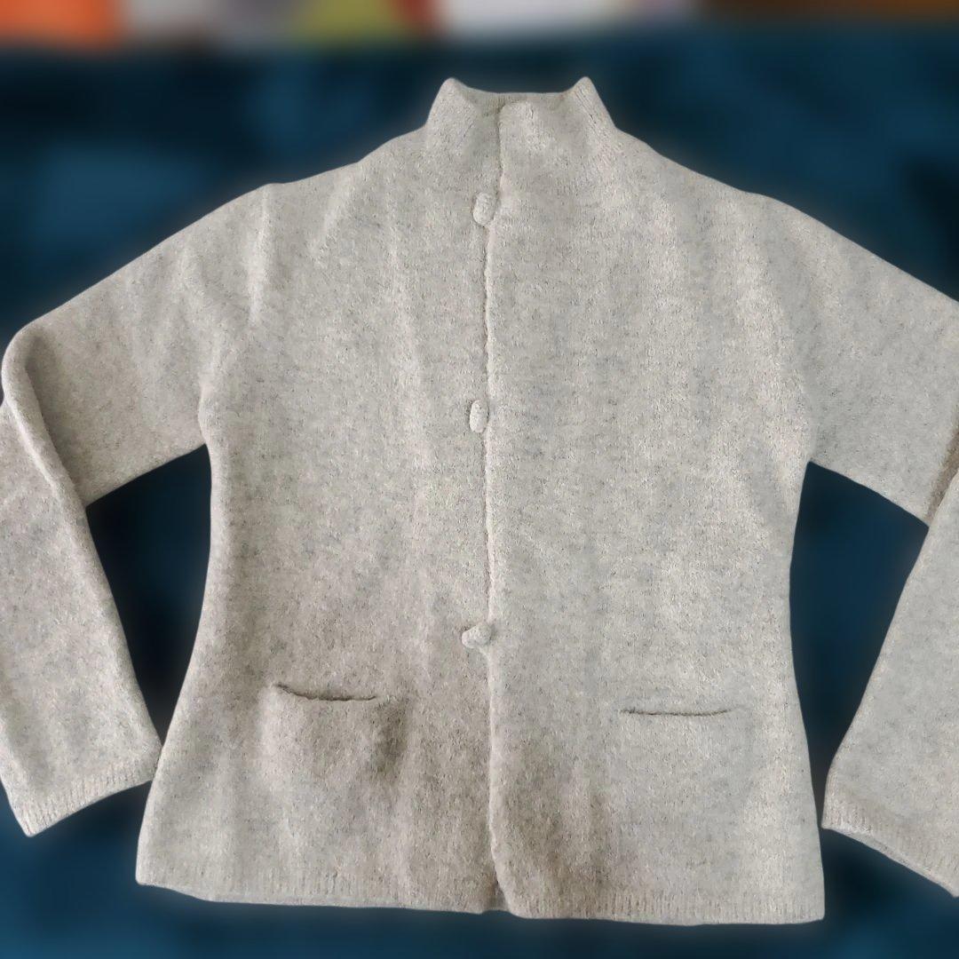 45R　アルパカ カーディガン ＊♪︎再最値下♪︎着るなら今でショ♡