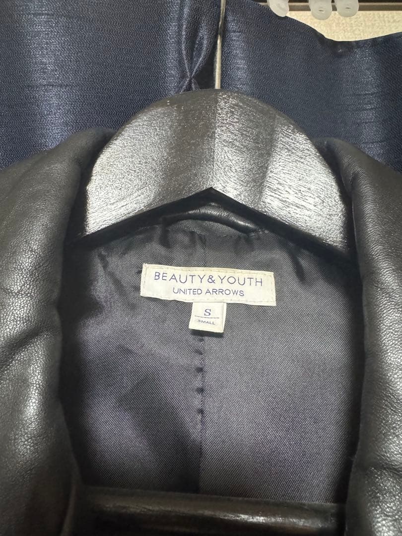BEAUTY&YOUTH UNITED ARROWS ダブルライダースジャケット