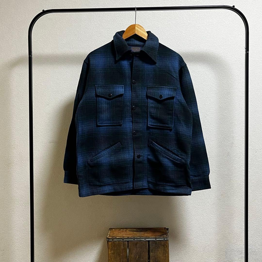 た*き様 1970年代　ペンドルトン　ウールチェックジャケット USA製　古着
