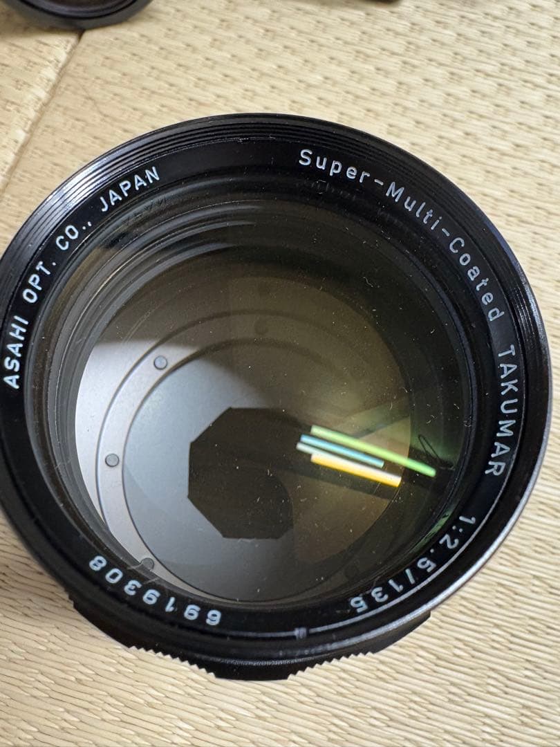 ASAHI PENTAX SPOTMATIC本体レンズセット