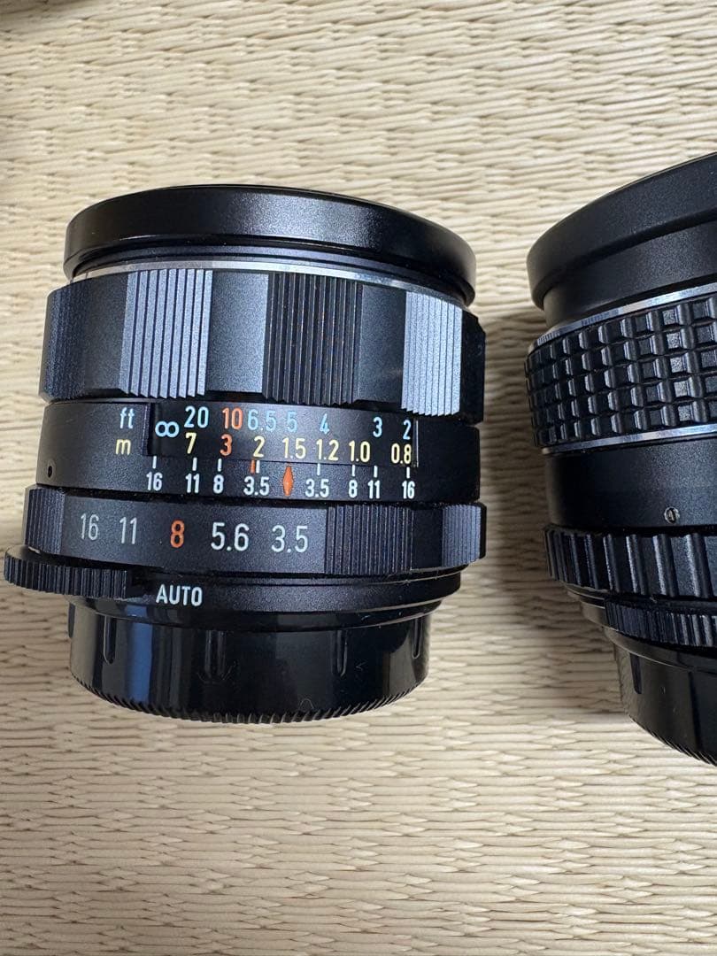 ASAHI PENTAX SPOTMATIC本体レンズセット