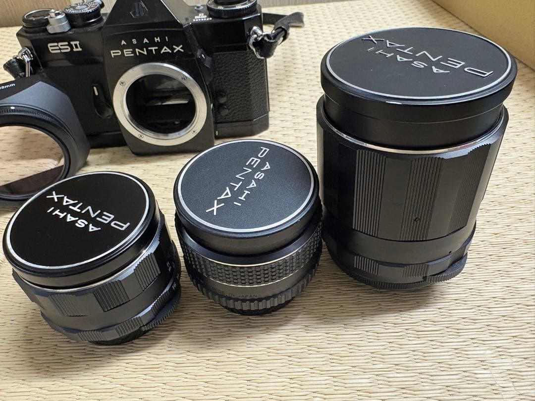 ASAHI PENTAX SPOTMATIC本体レンズセット