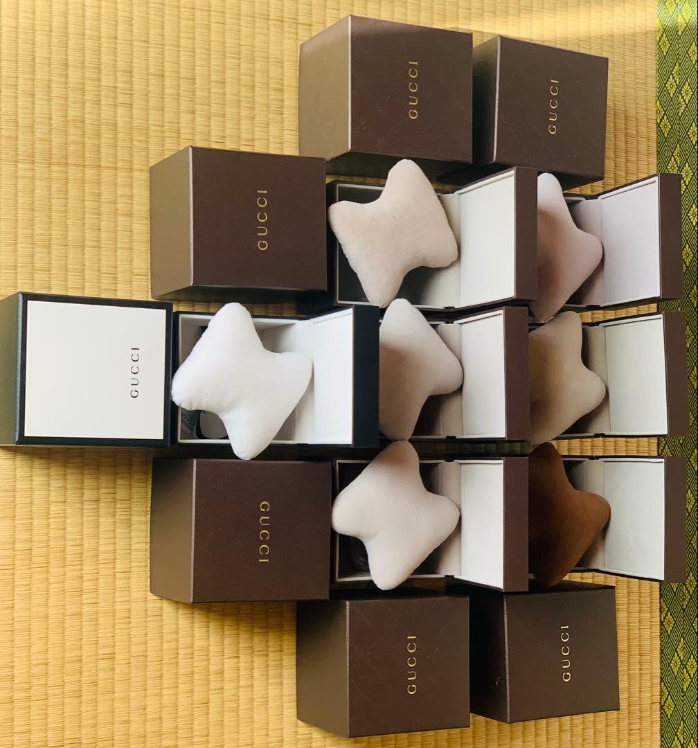 ピンクの猫ページ•GUCCI ブラウン 時計の空箱のみ7個セット