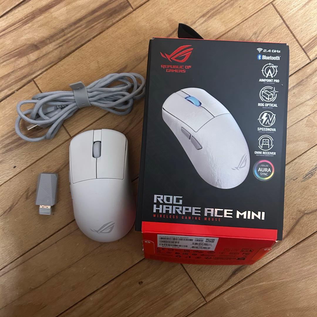 ASUS ROG Harpe Ace Mini ホワイト