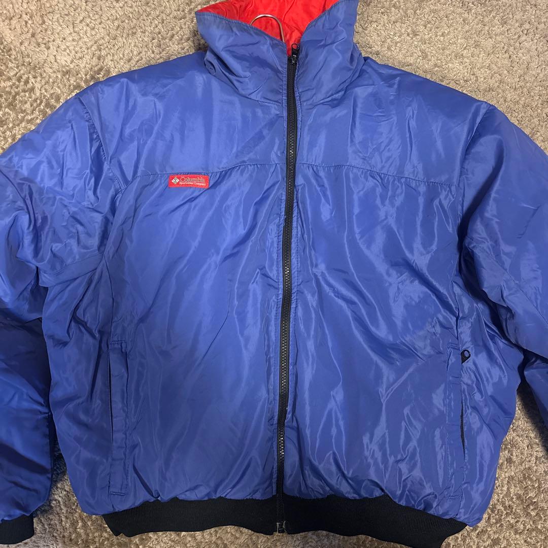 古着 80年代 コロンビア Columbia ダウンジャケット ヴィンテージ