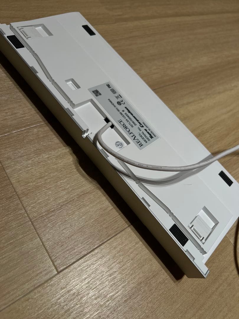 キーボード REALFORCE TKL SA for Mac R2TLSA-US3M-WH