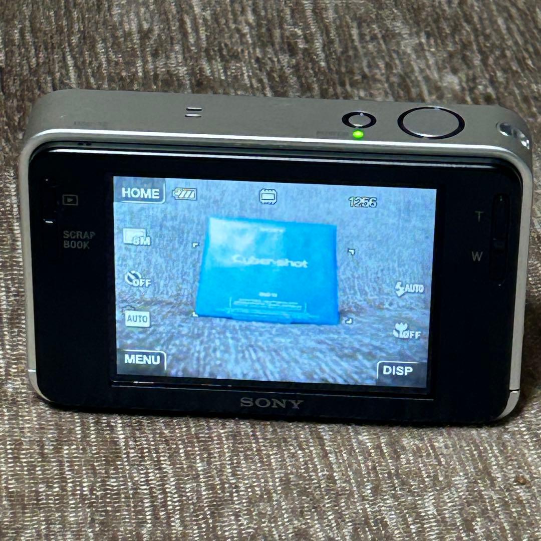 完動美品　箱・付属品付き　SONY DSC-T2 サイバーショット ブラック