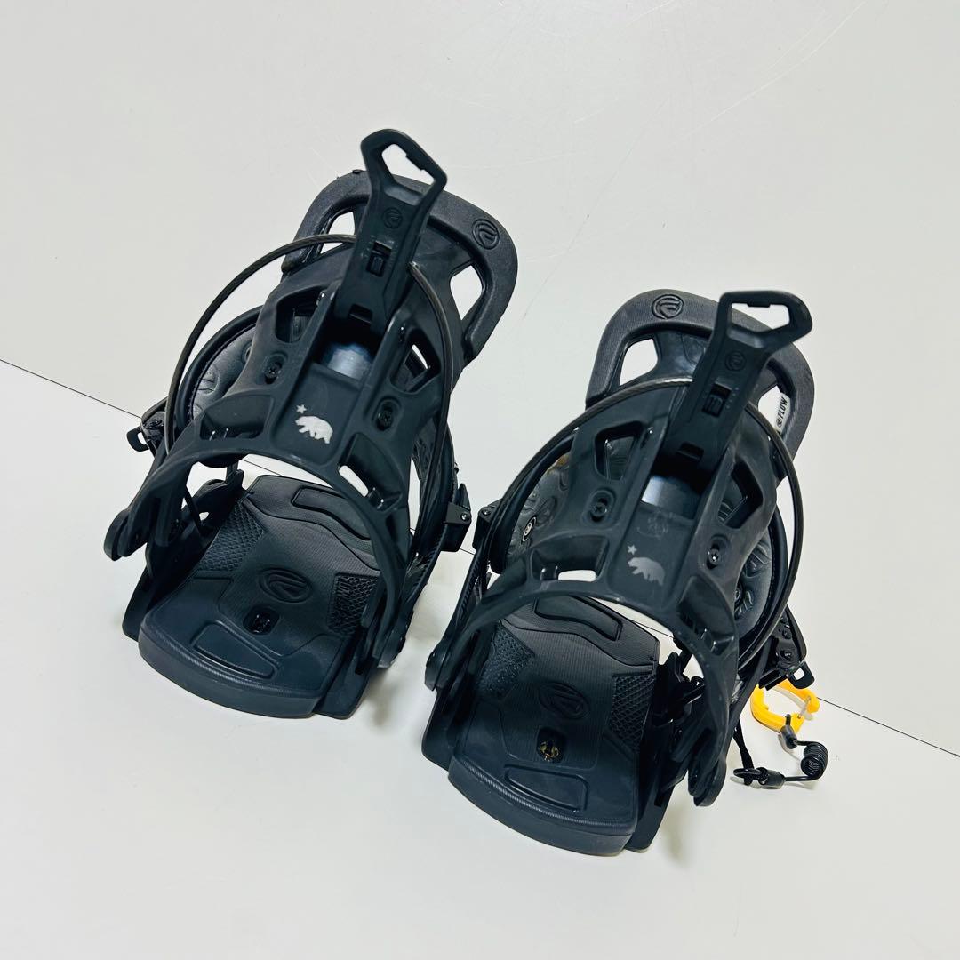 【美品】FLOW スノーボード ビンディング FUSE サイズL