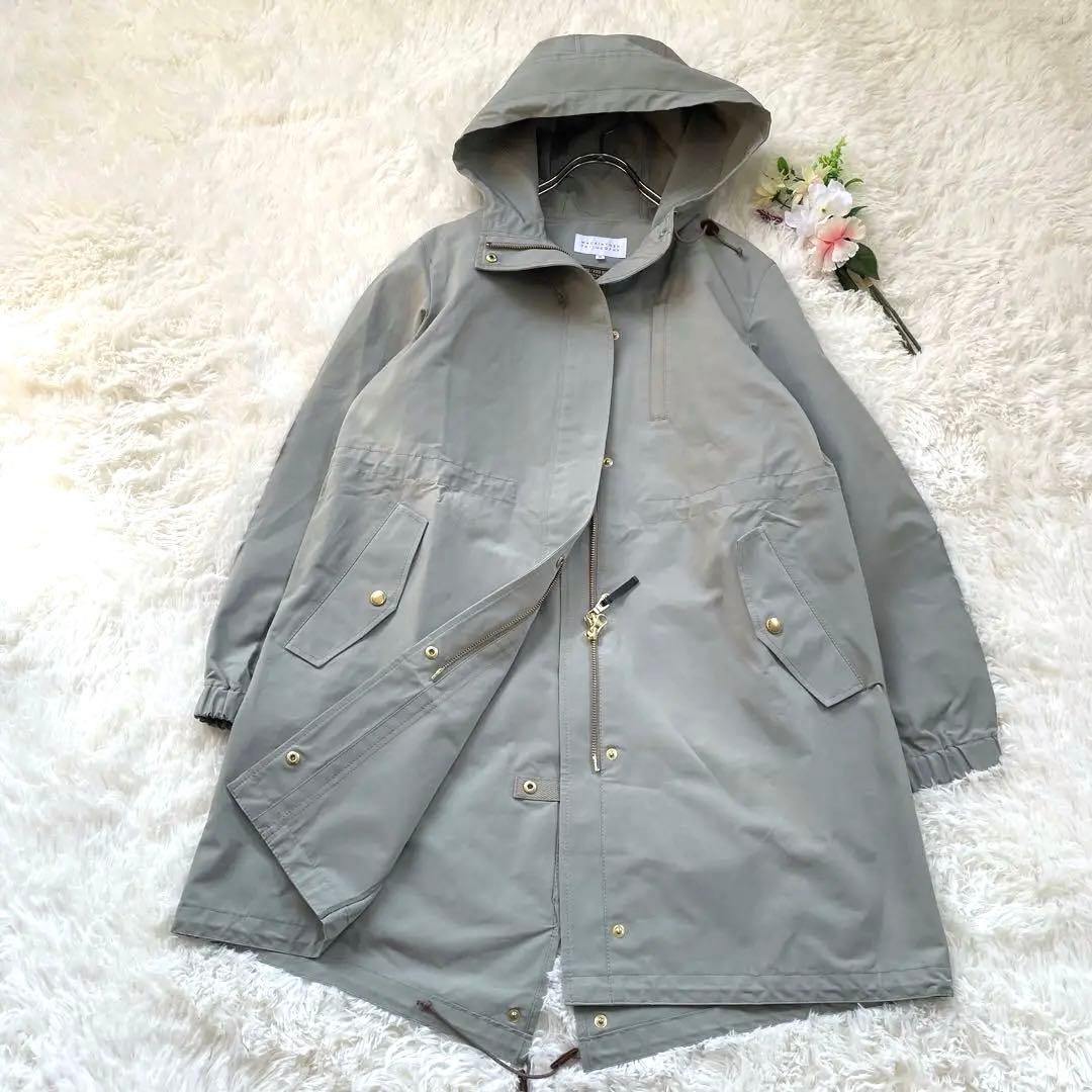 極美品✨マッキントッシュフィロソフィー マウンテンパーカー モッズコート フード