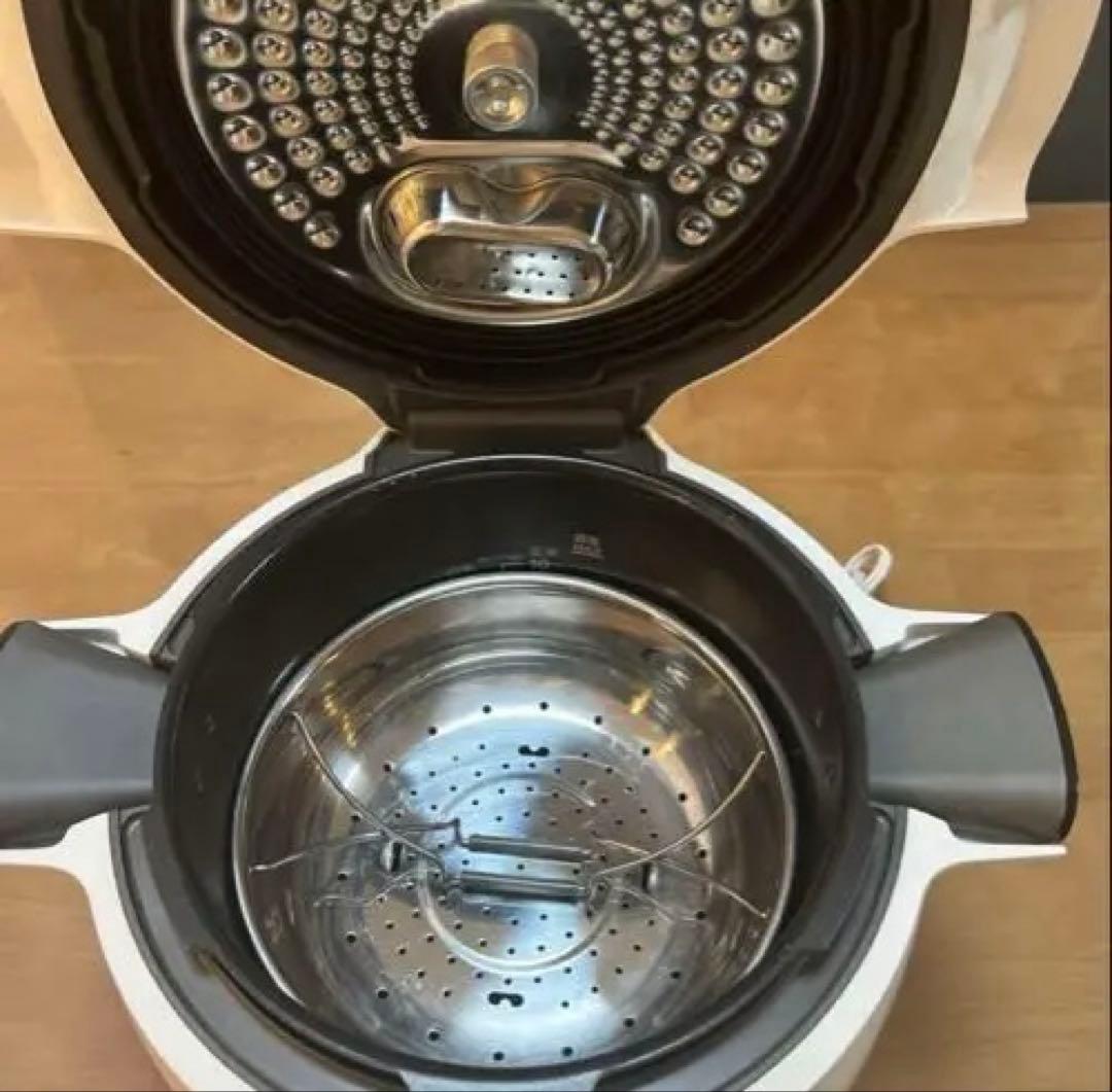 T-fal 電気圧力鍋 ホワイト 大容量