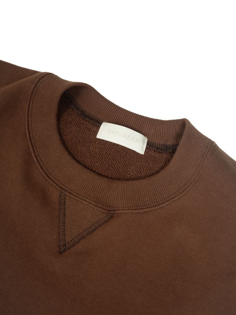 Daydream Newport Sweat Crew ブラウン OVY S