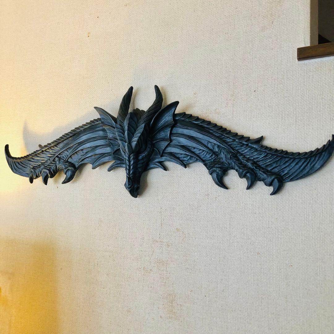 ドラゴン　壁掛け　オブジェ　大型　インテリア　龍　店舗装飾